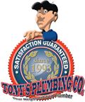 Tony's Plumbing Co an Image of our company seal