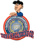 Tony's Plumbing Co an Image of our company seal