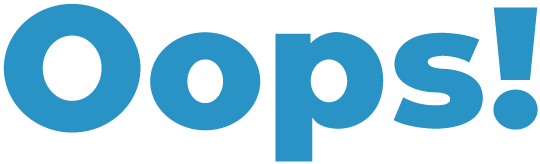 Oops!