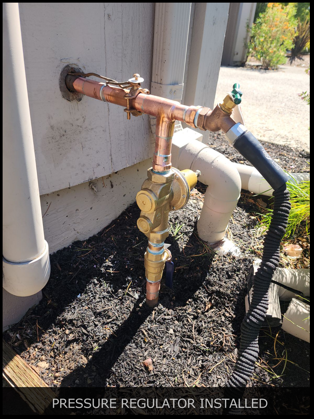 Pressure Regulator Installed