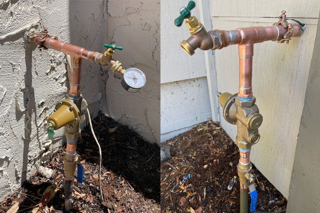 Pressure Regulators Installed