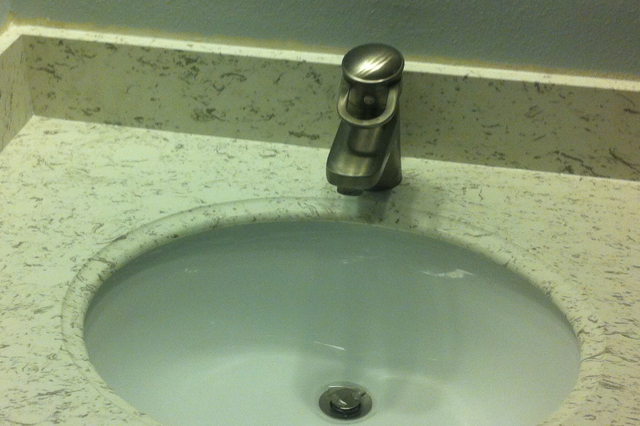 Bathroom Faucet Installed