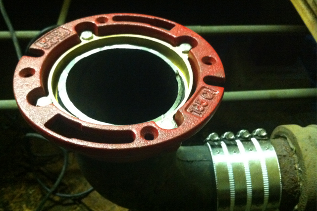 Toilet Flange Installation