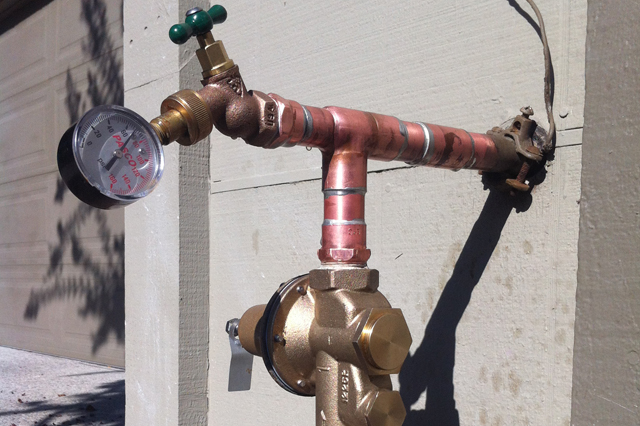 Pressure Regulator Installed