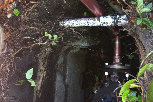 2in Water Line Repair